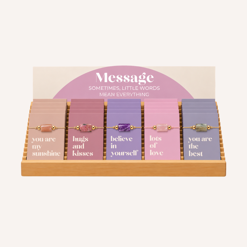 Display bracelets - MESSAGE-zoom-