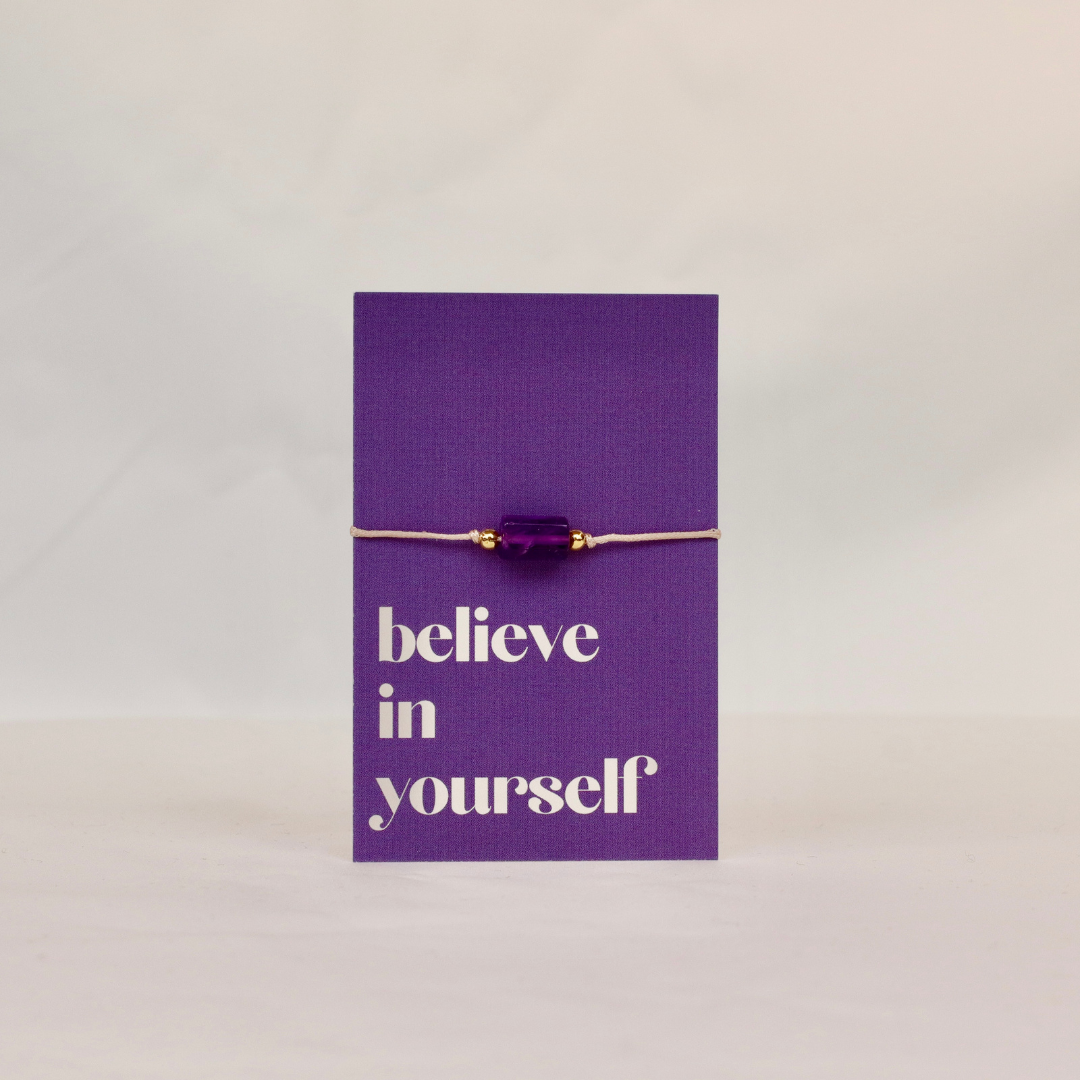 Bracelet MESSAGE - believe in yourself