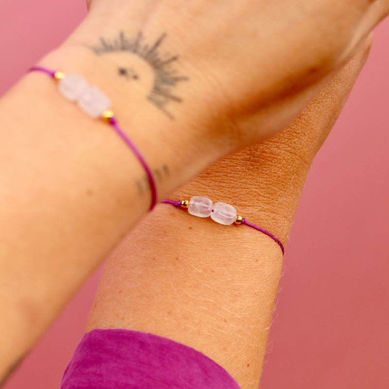 Bracelet THE BEST - Loved Mom-zoom-