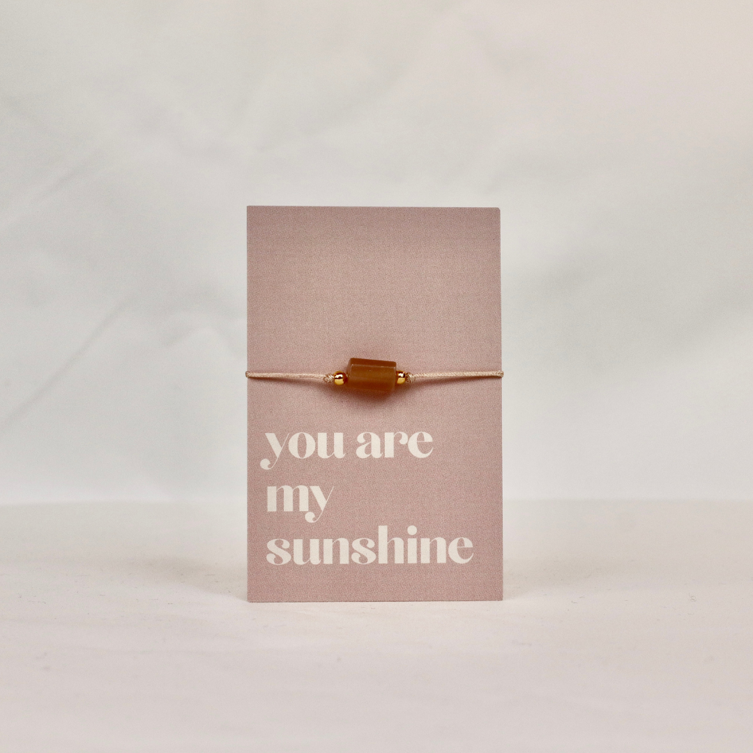 Bracelet MESSAGE - you are my sunshine-zoom-1