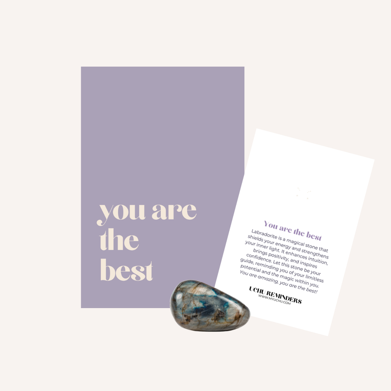 Stone MESSAGE - you are the best-zoom-
