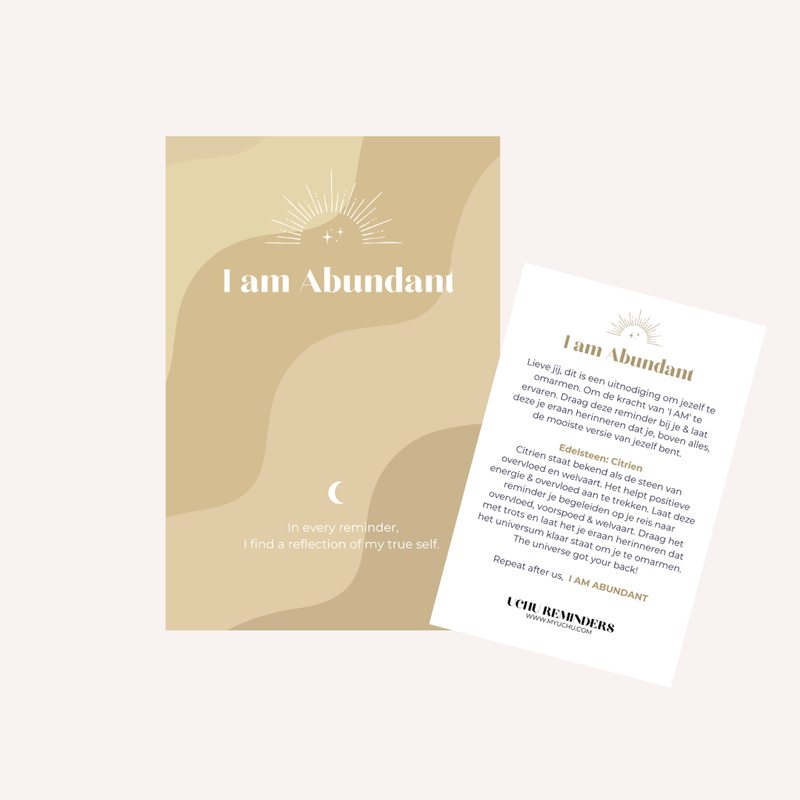 Bracelet I AM - Abundant-zoom-