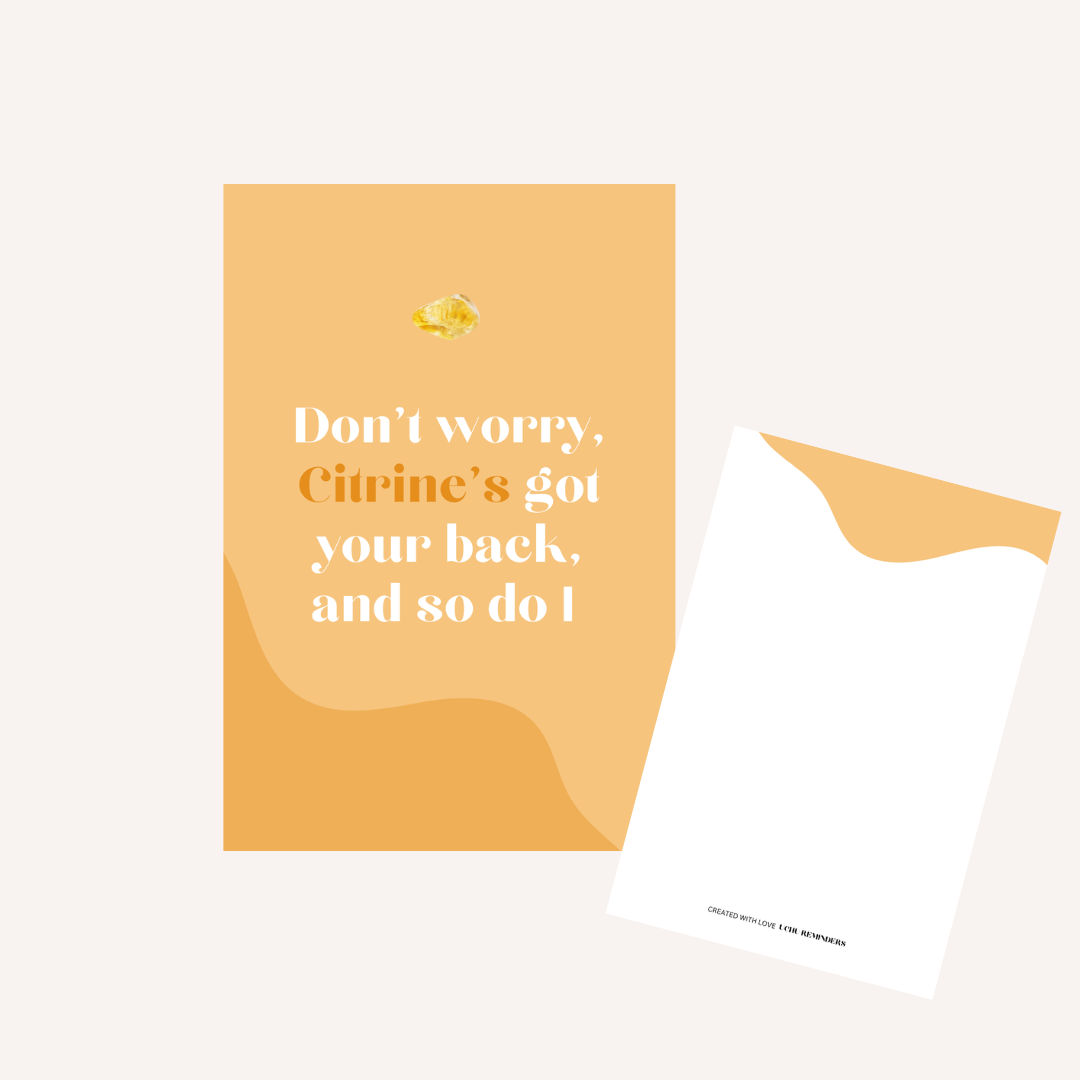 GEMSTONE CARD - do not worry-1