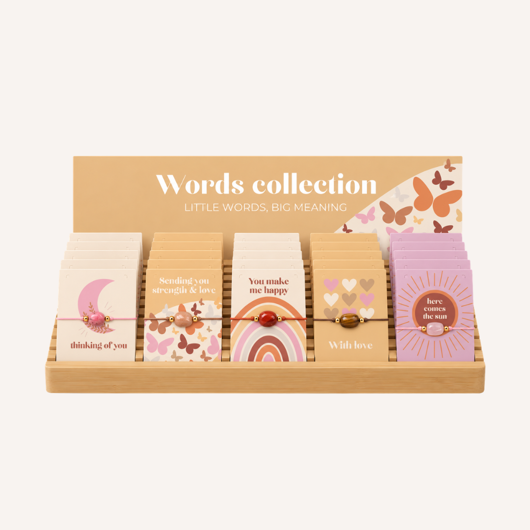Display bracelets - WORDS OF LIGHT
