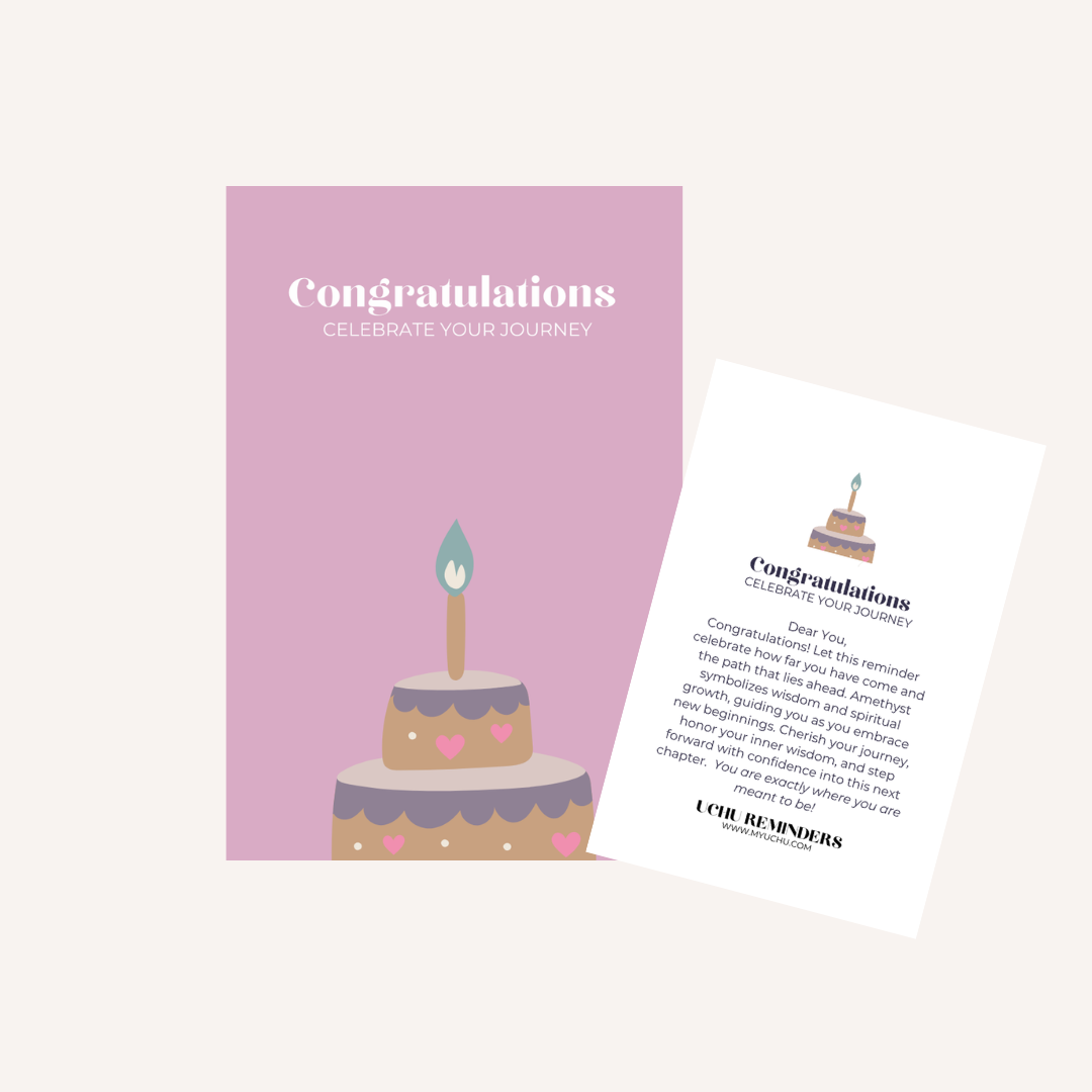 Bracelet MOMENTS - Congratulations / gefeliciteerd