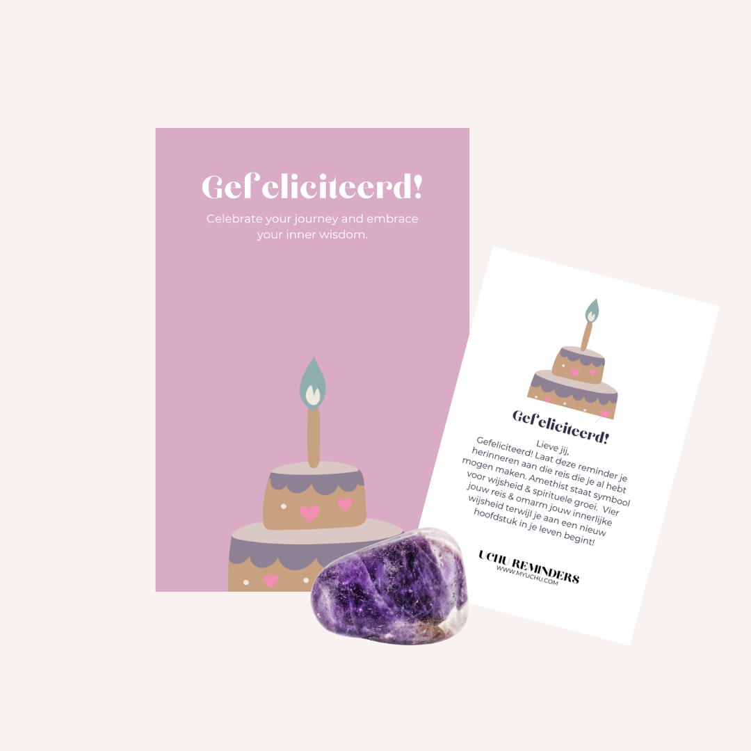 Stone MOMENTS - Congratulations / gefeliciteerd