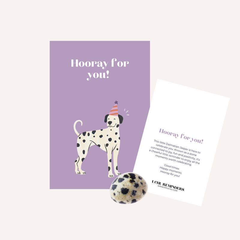 Stone HAPPY VIBES - Hooray for you!-zoom-