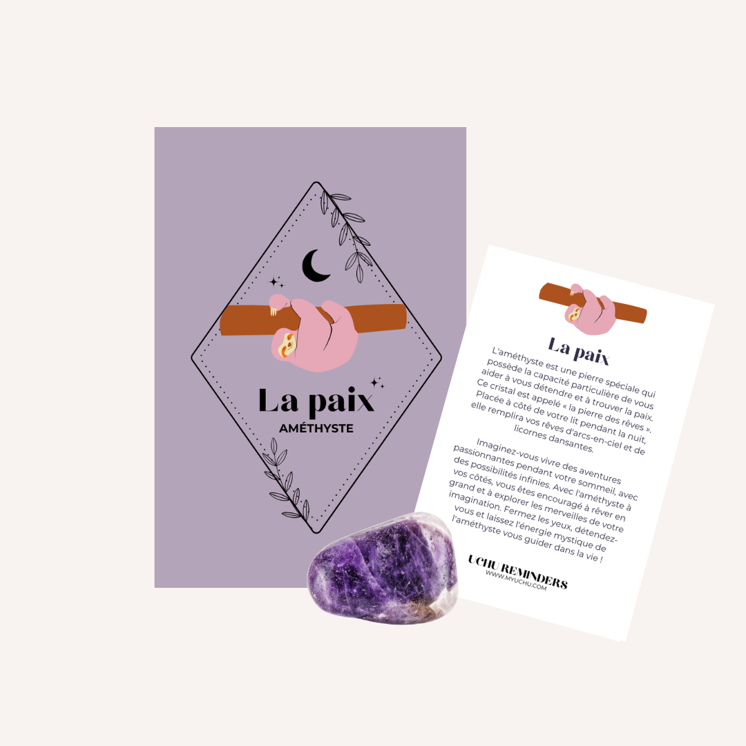 stone LITTLE SPARKLE - peace / rest-3