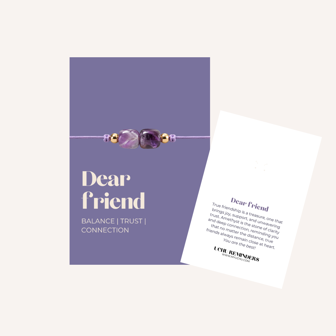 Bracelet THE BEST - Dear friend-zoom-1