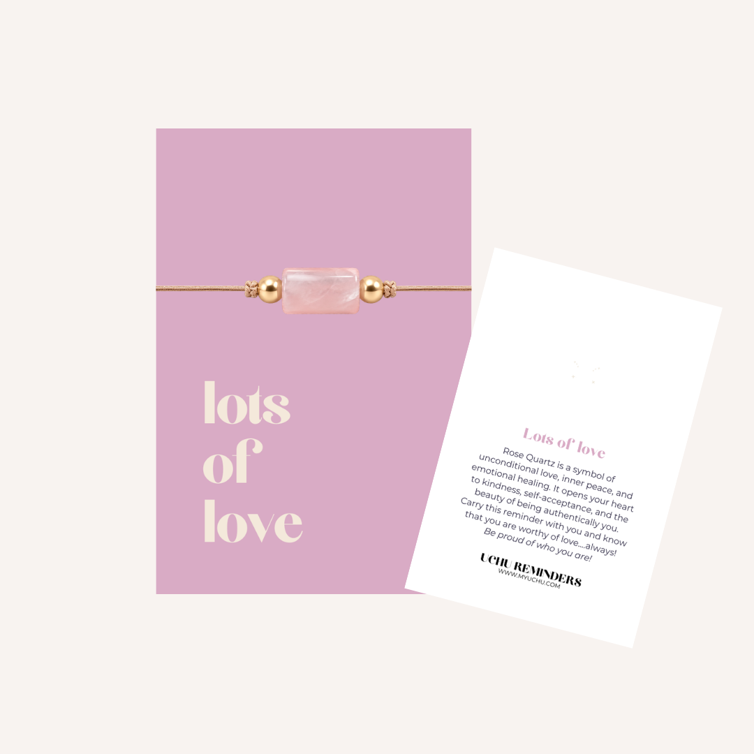 Bracelet MESSAGE - lots of love-zoom-1