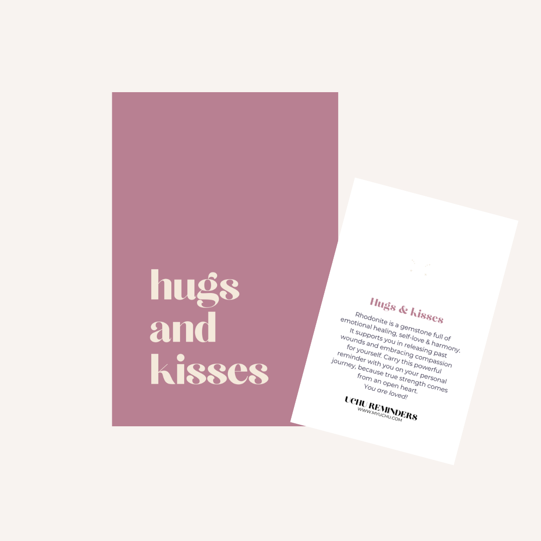 Earring MESSAGE - Hugs and kisses-2