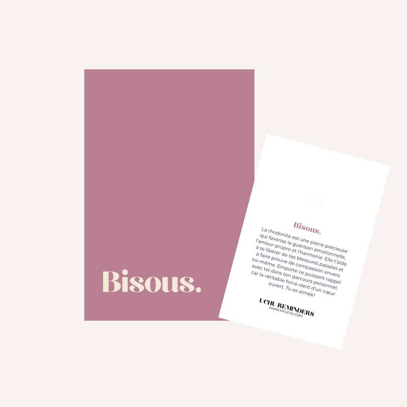 Bracelet MESSAGE - hugs and kisses-zoom-