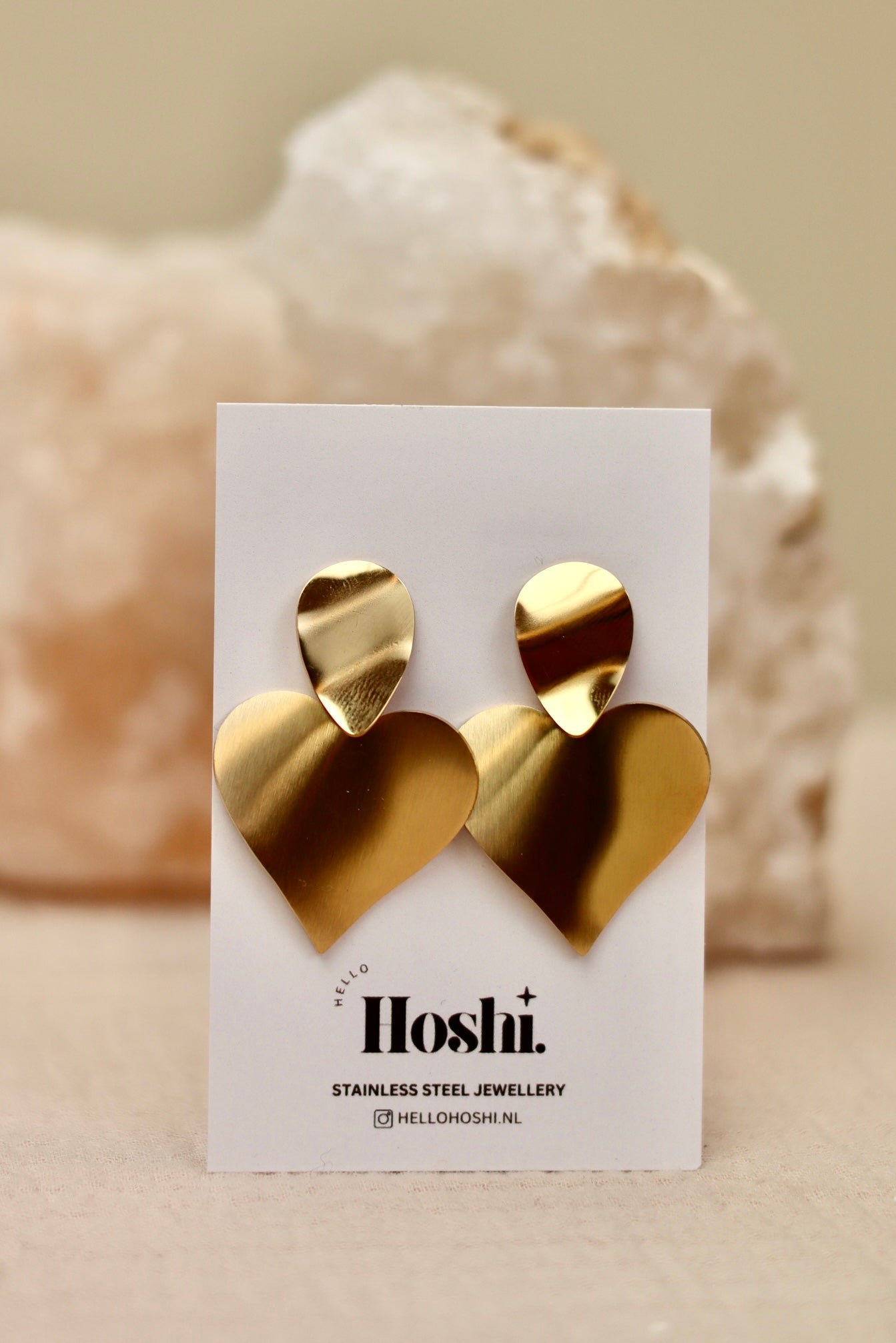 Earrings - Heart symbols