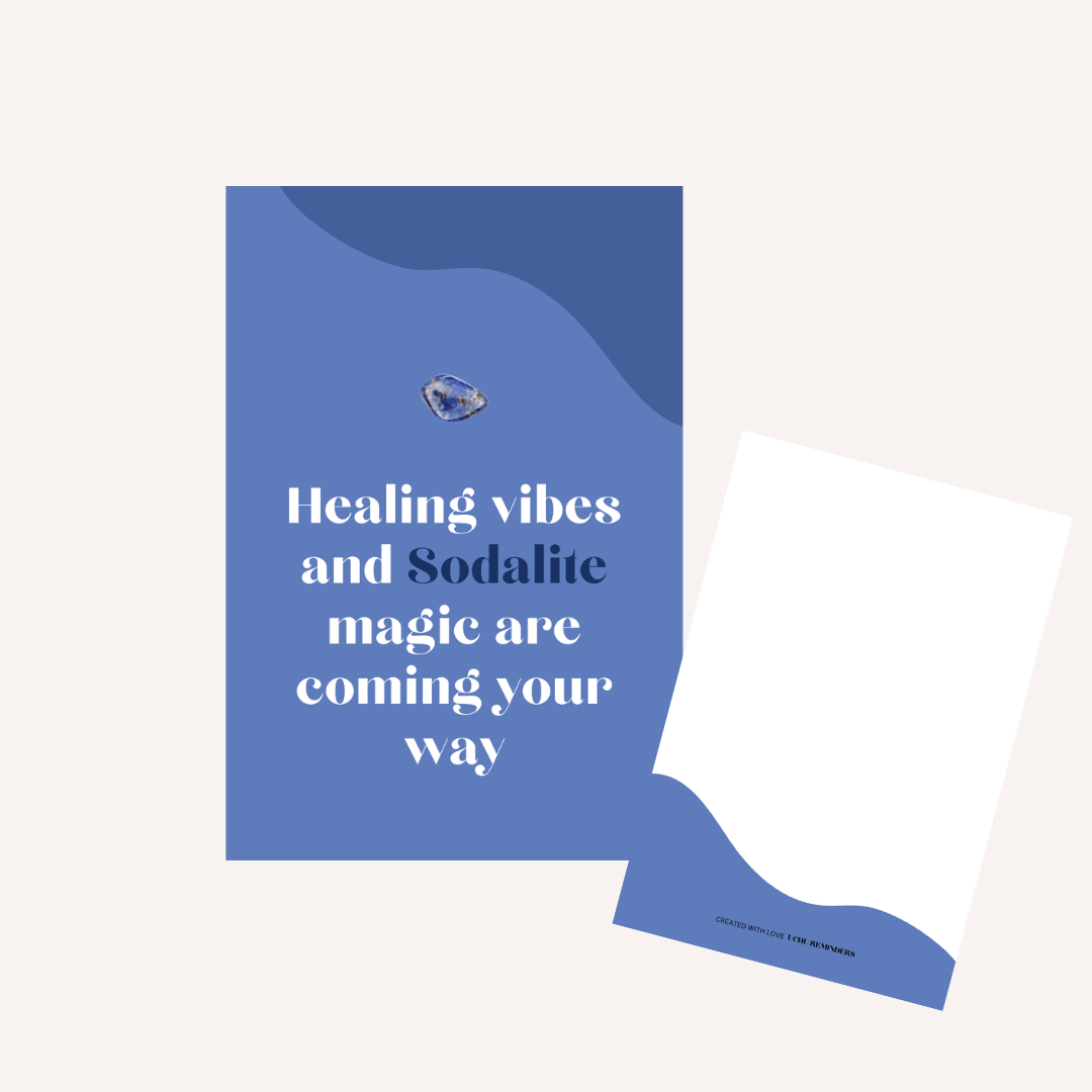 GEMSTONE CARD - healing vibes-zoom-1