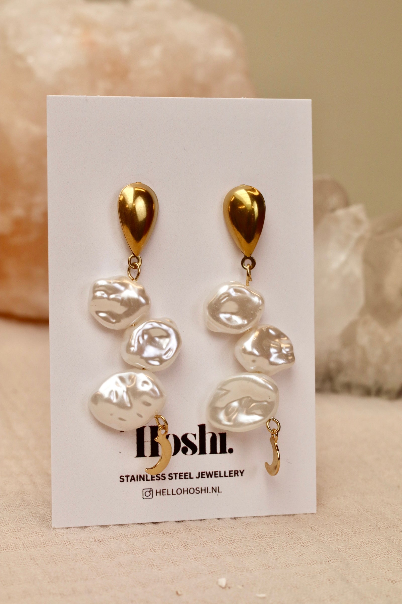 Earrings - Pearly rituals