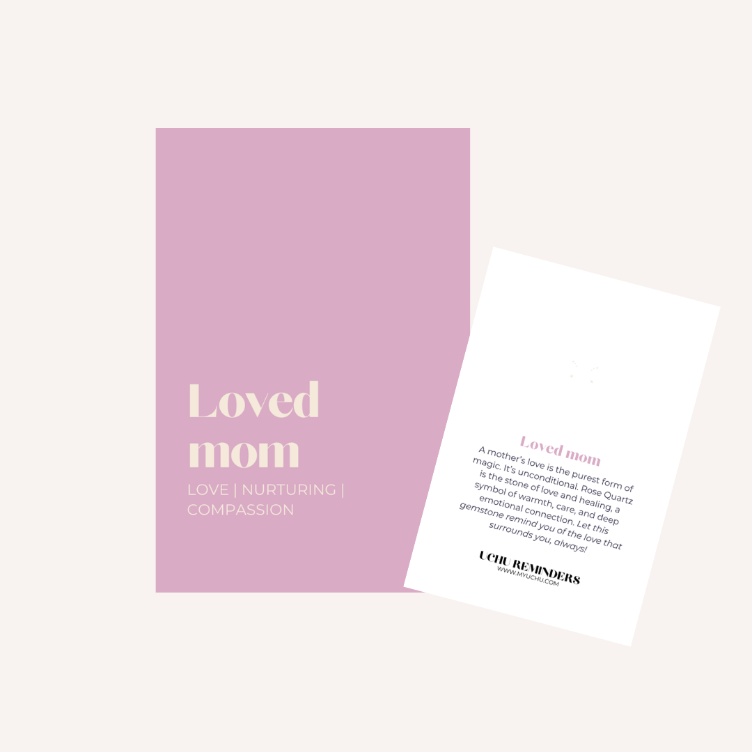 Bracelet THE BEST - Loved Mom-2