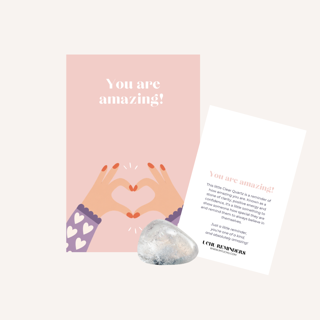 Stone HAPPY VIBES - You are amazing-zoom-1