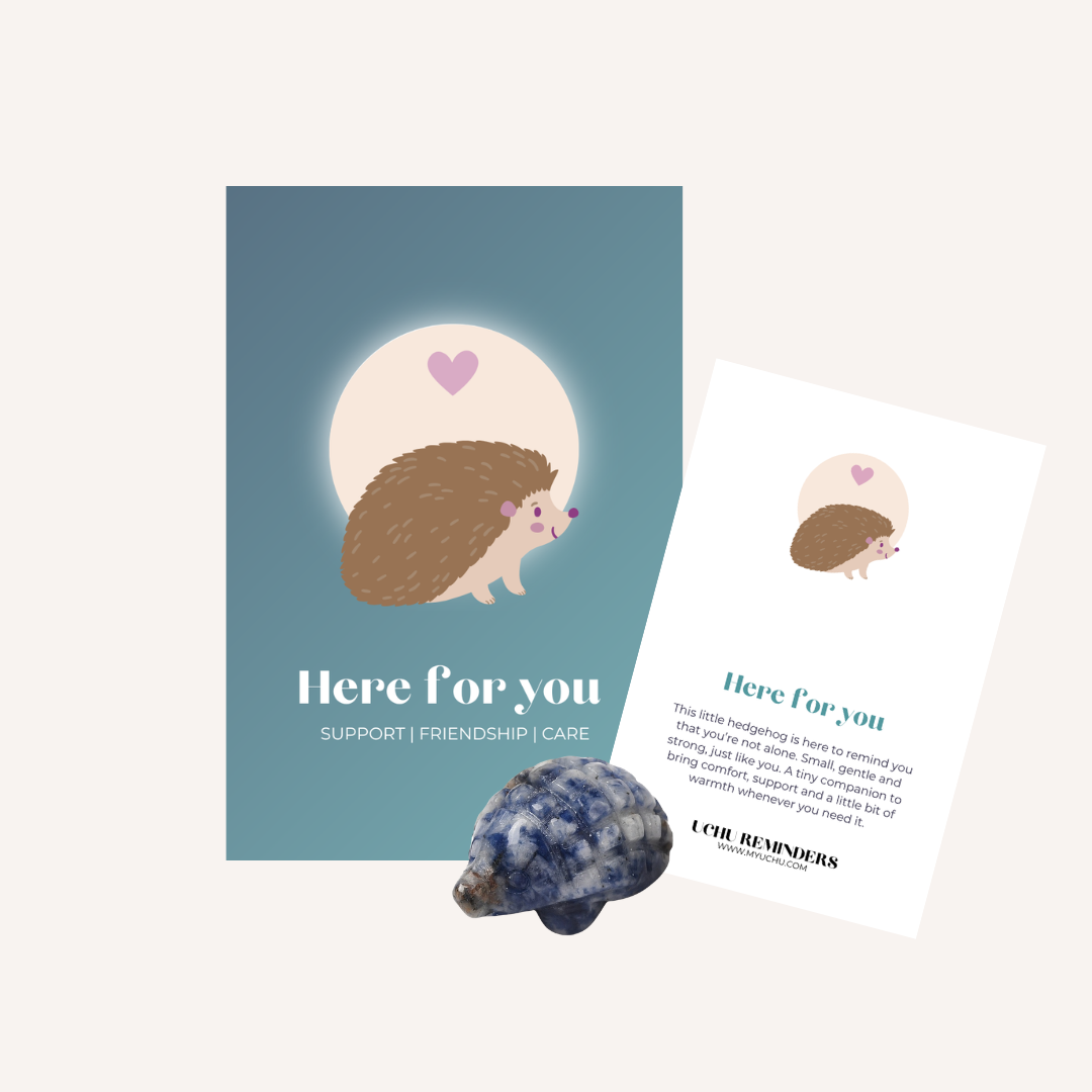Here for you - hedgehog-1