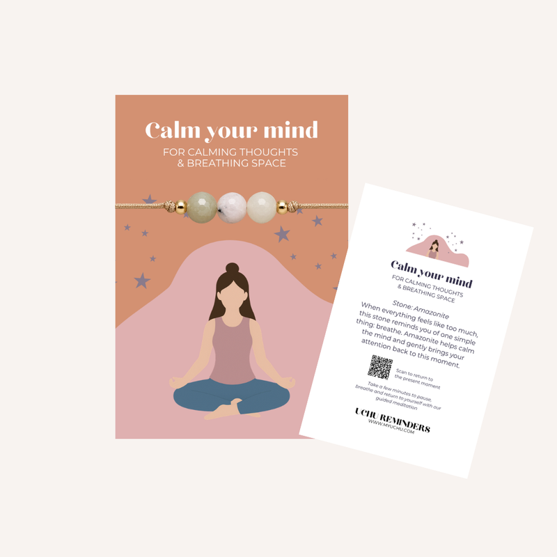 Bracelet MEDITATION - Calm your mind-zoom-