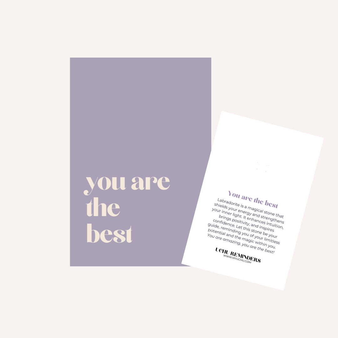 Earring MESSAGE - You are the best-zoom-2