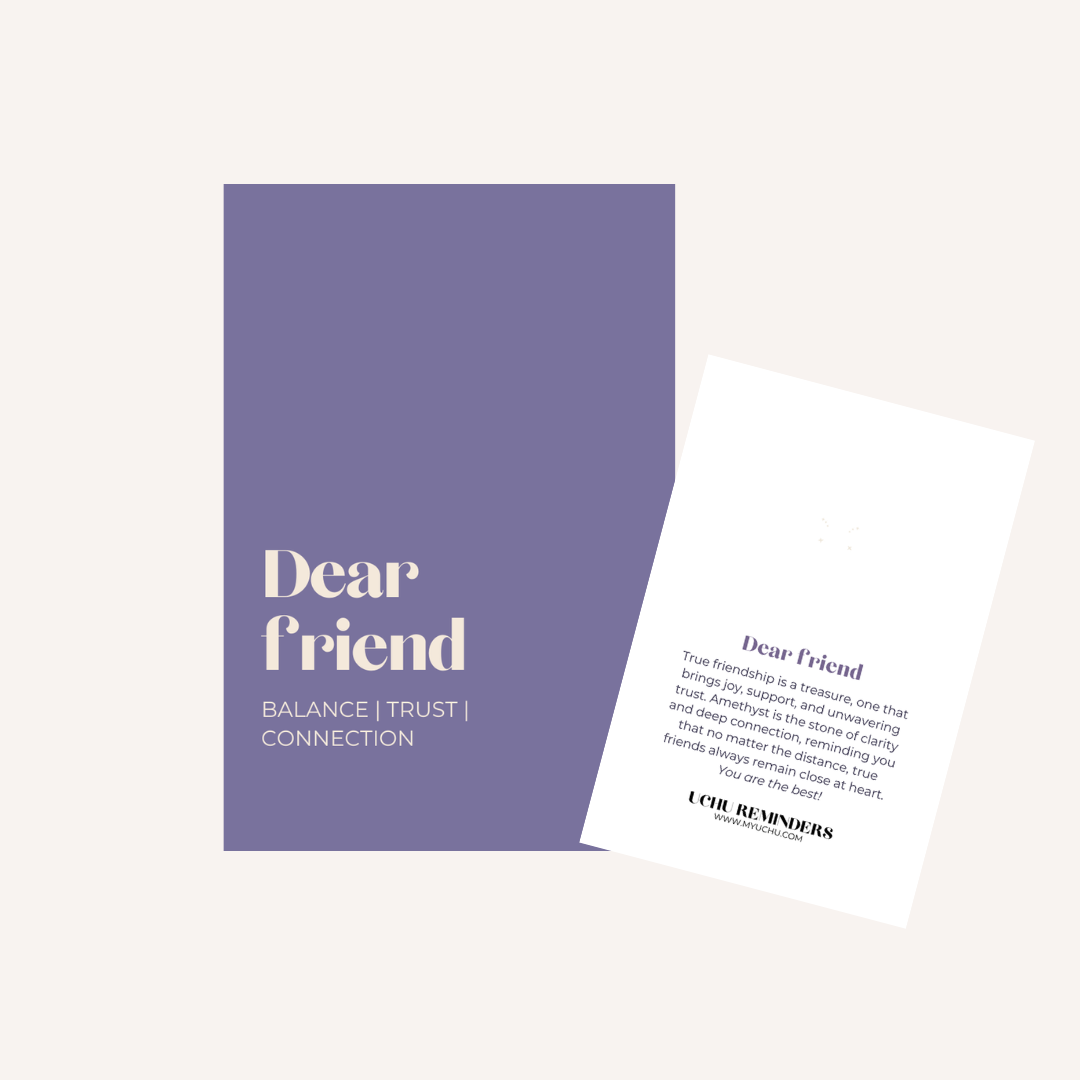 Bracelet THE BEST - Dear friend
