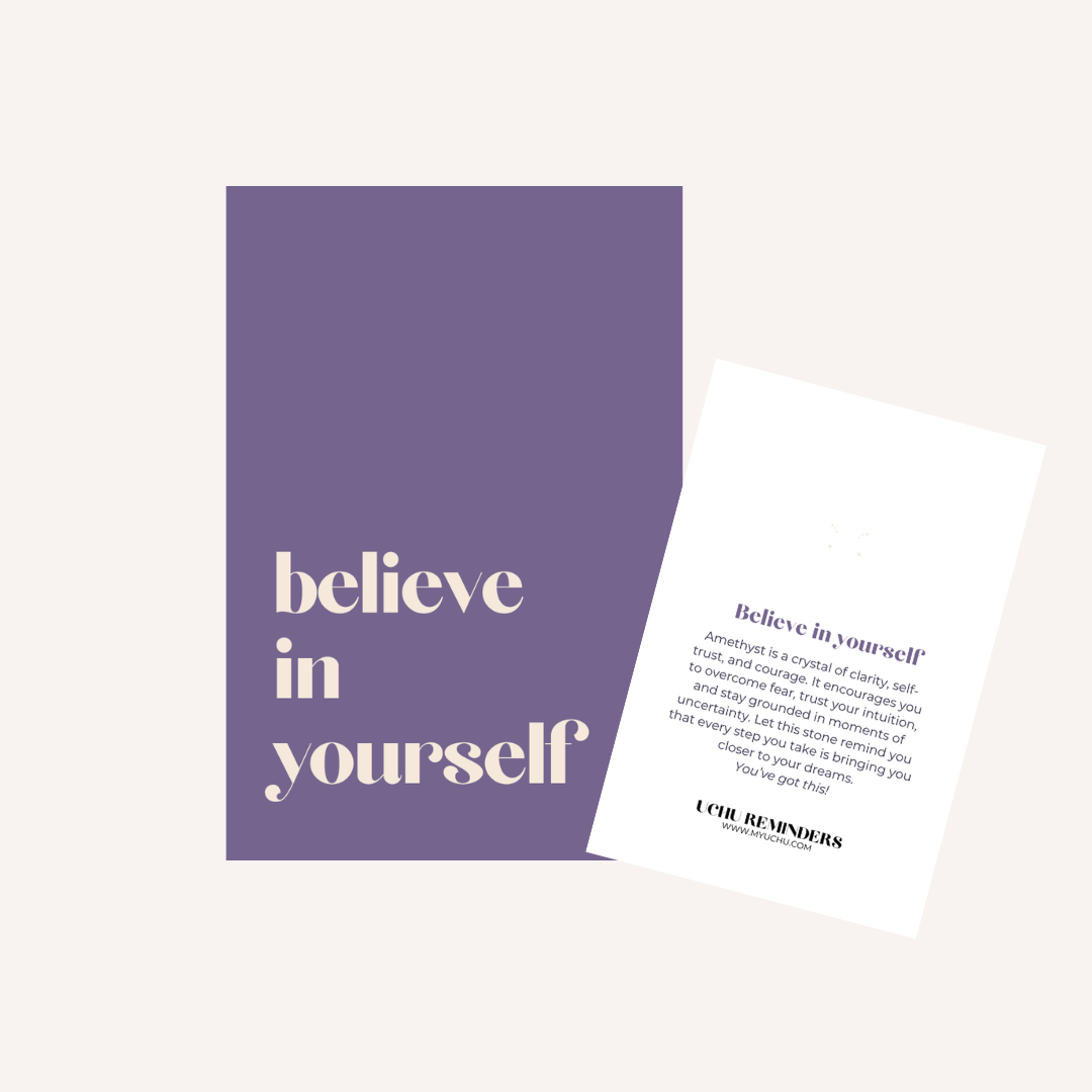 Bracelet MESSAGE - believe in yourself