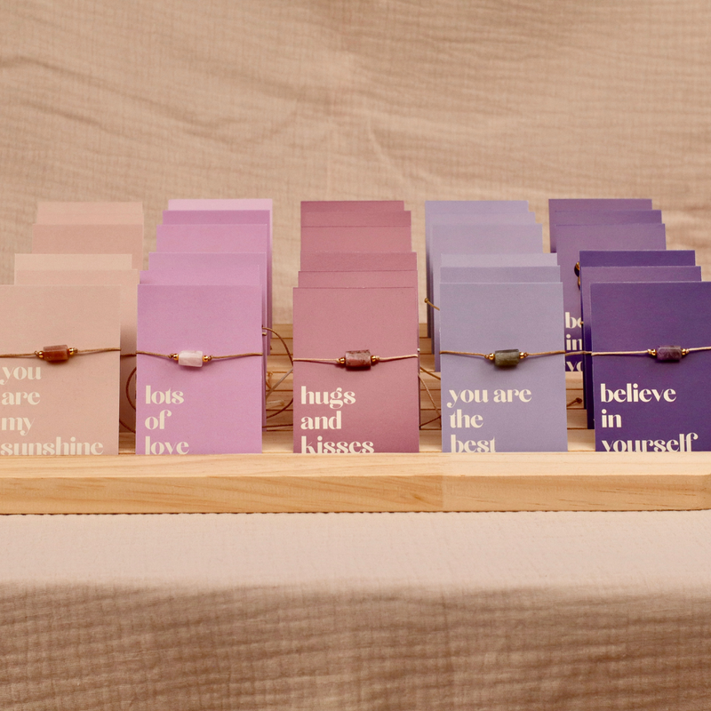 Bracelet - MESSAGE (set of 5)-zoom-