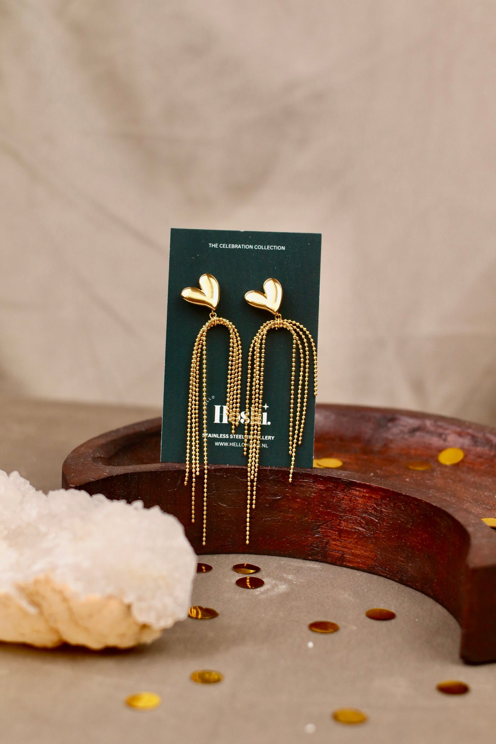 Earrings - Infinite hearts
