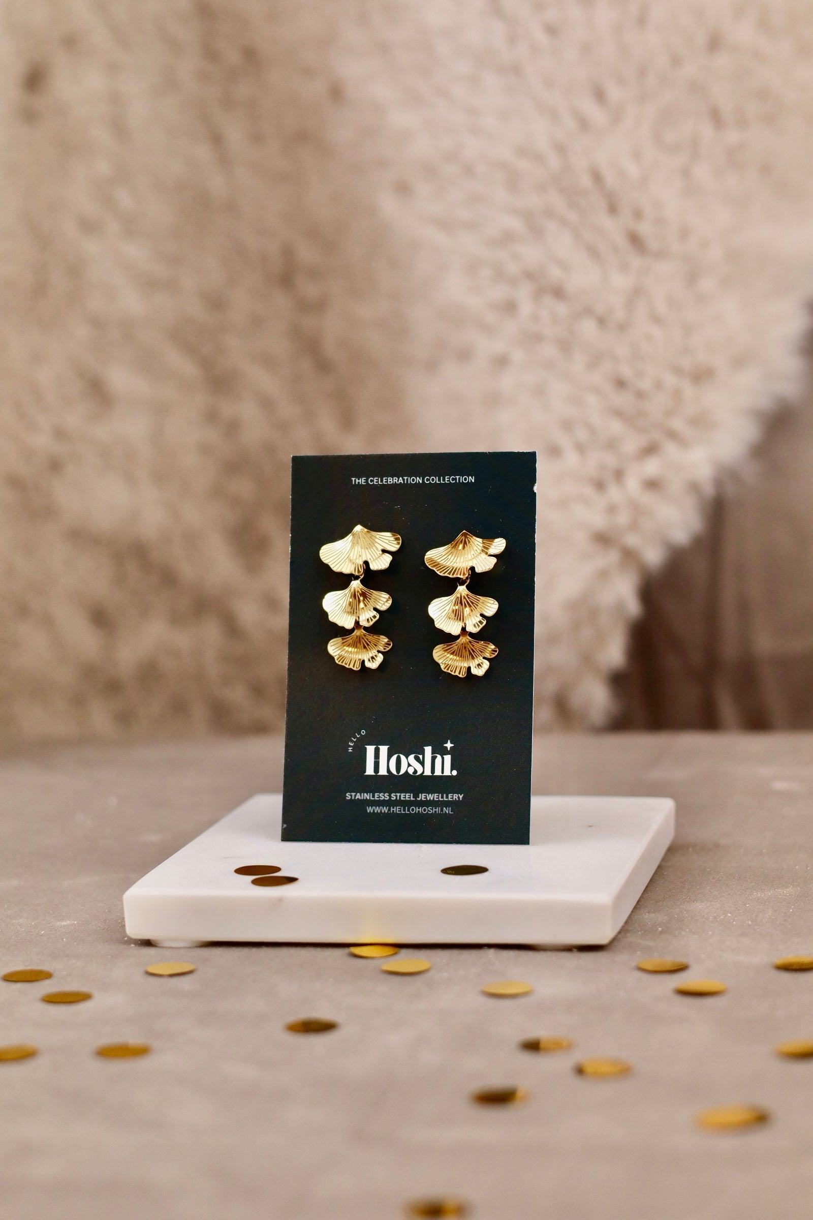 Earrings - Golden aura