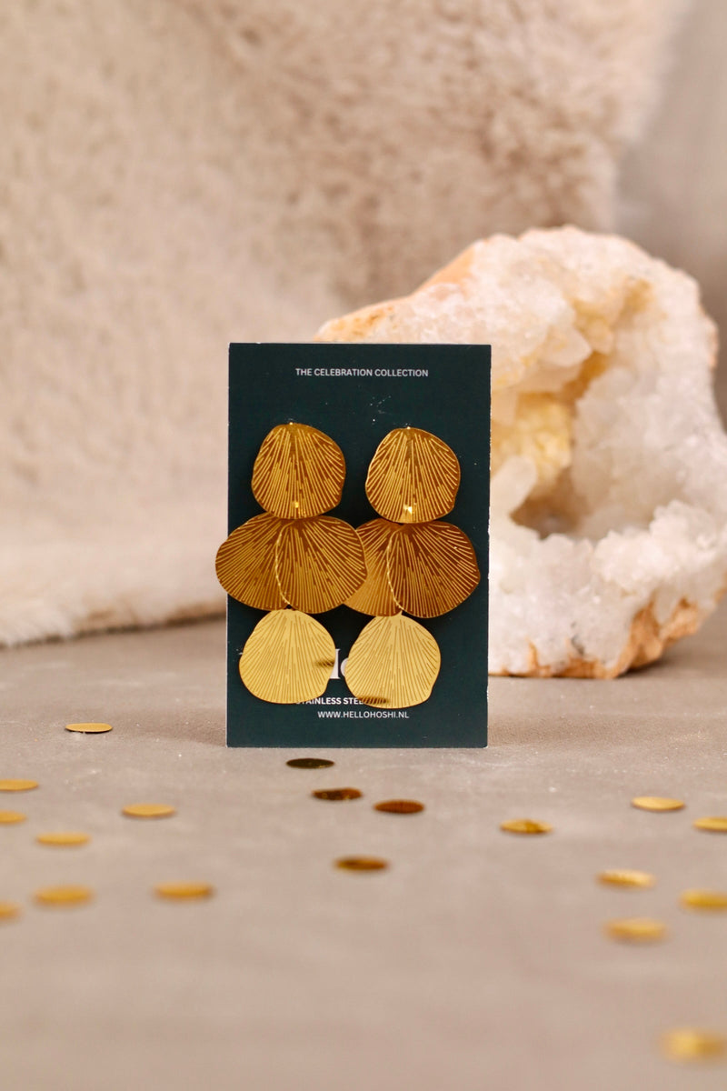 Earrings - Golden grace-zoom-