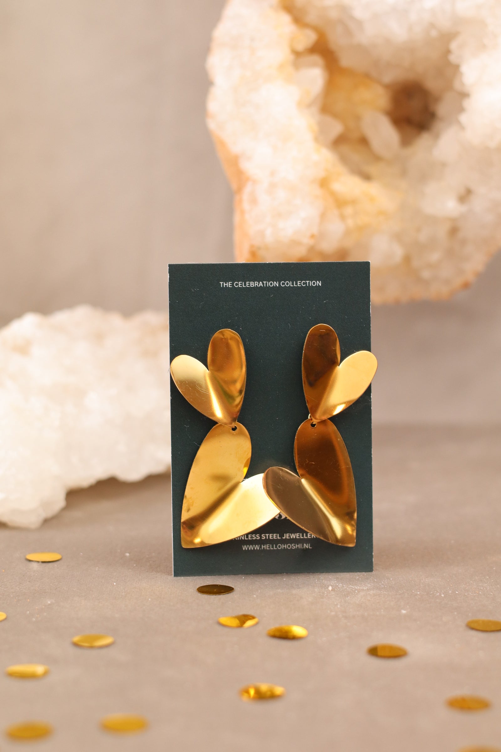 Earrings - Nova heart