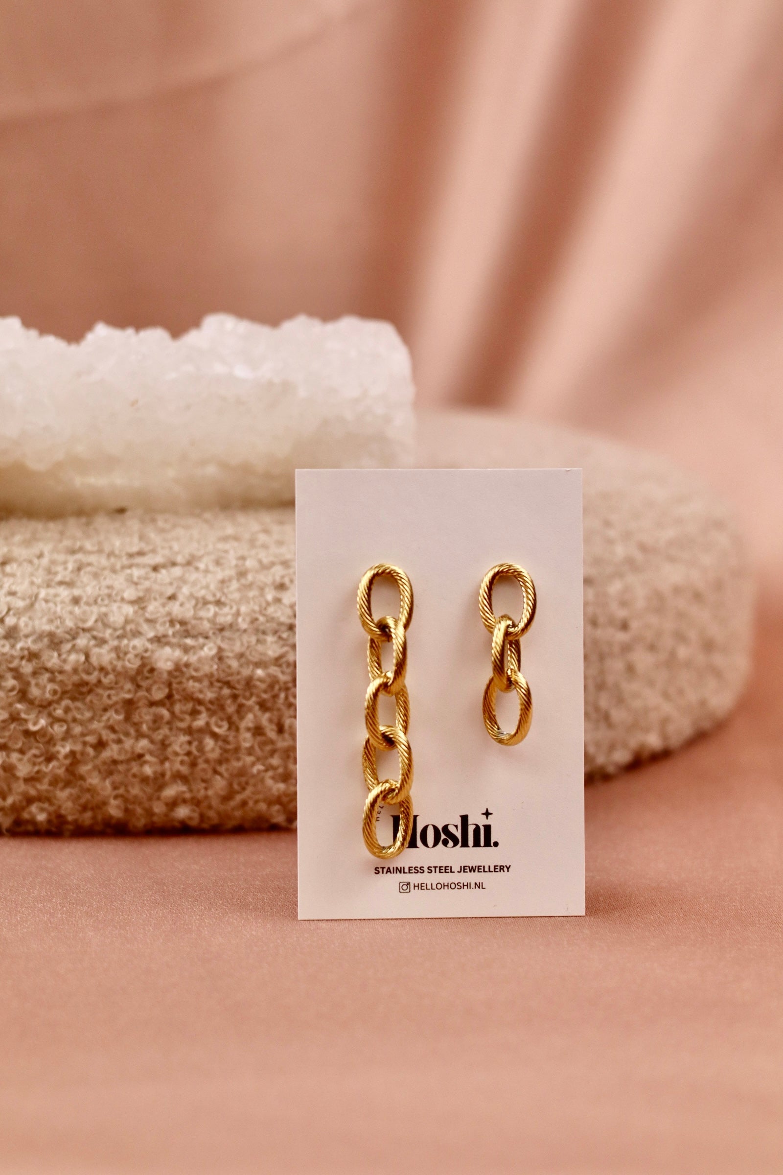 Earrings - Golden charm