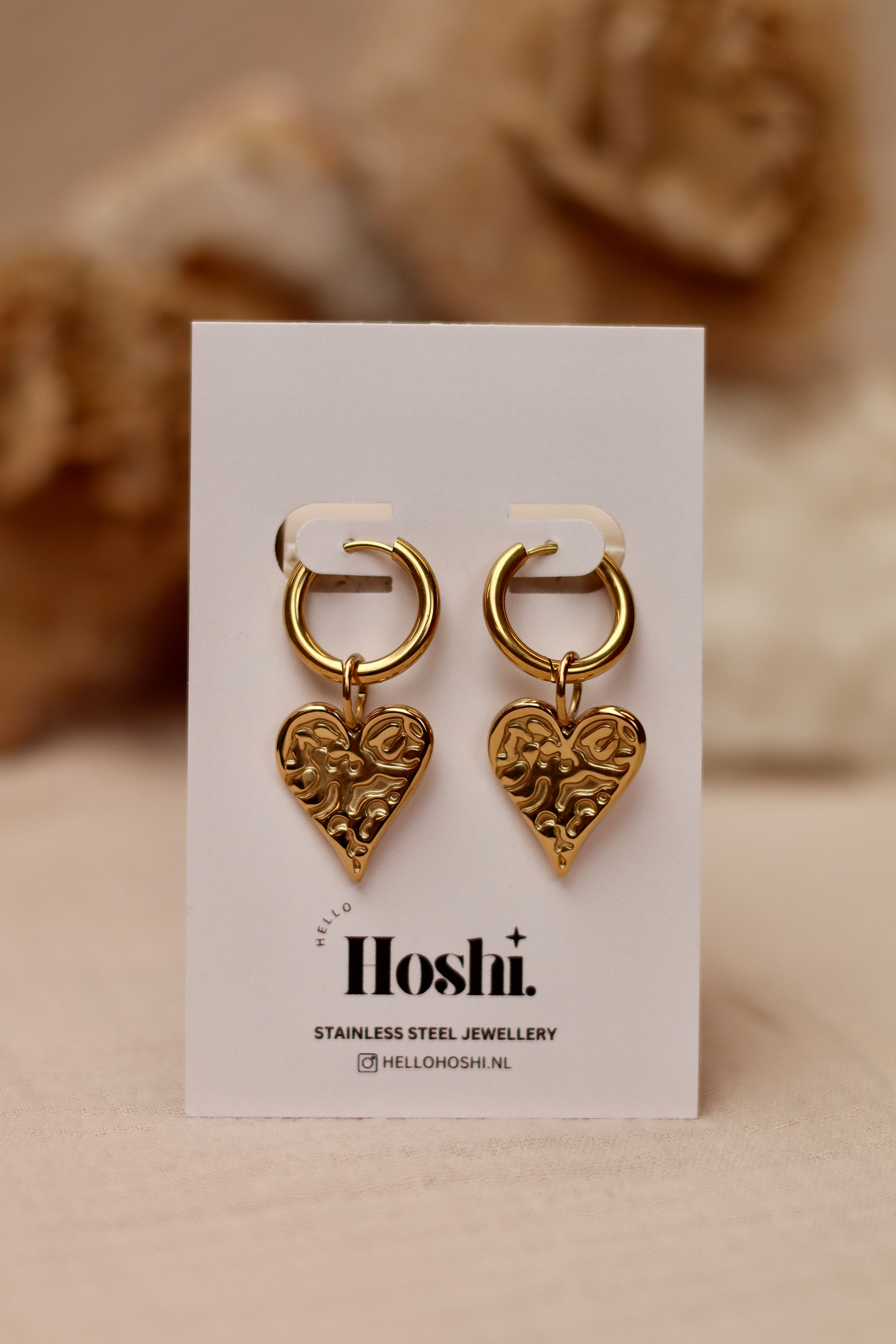 Earrings - Sacred heart