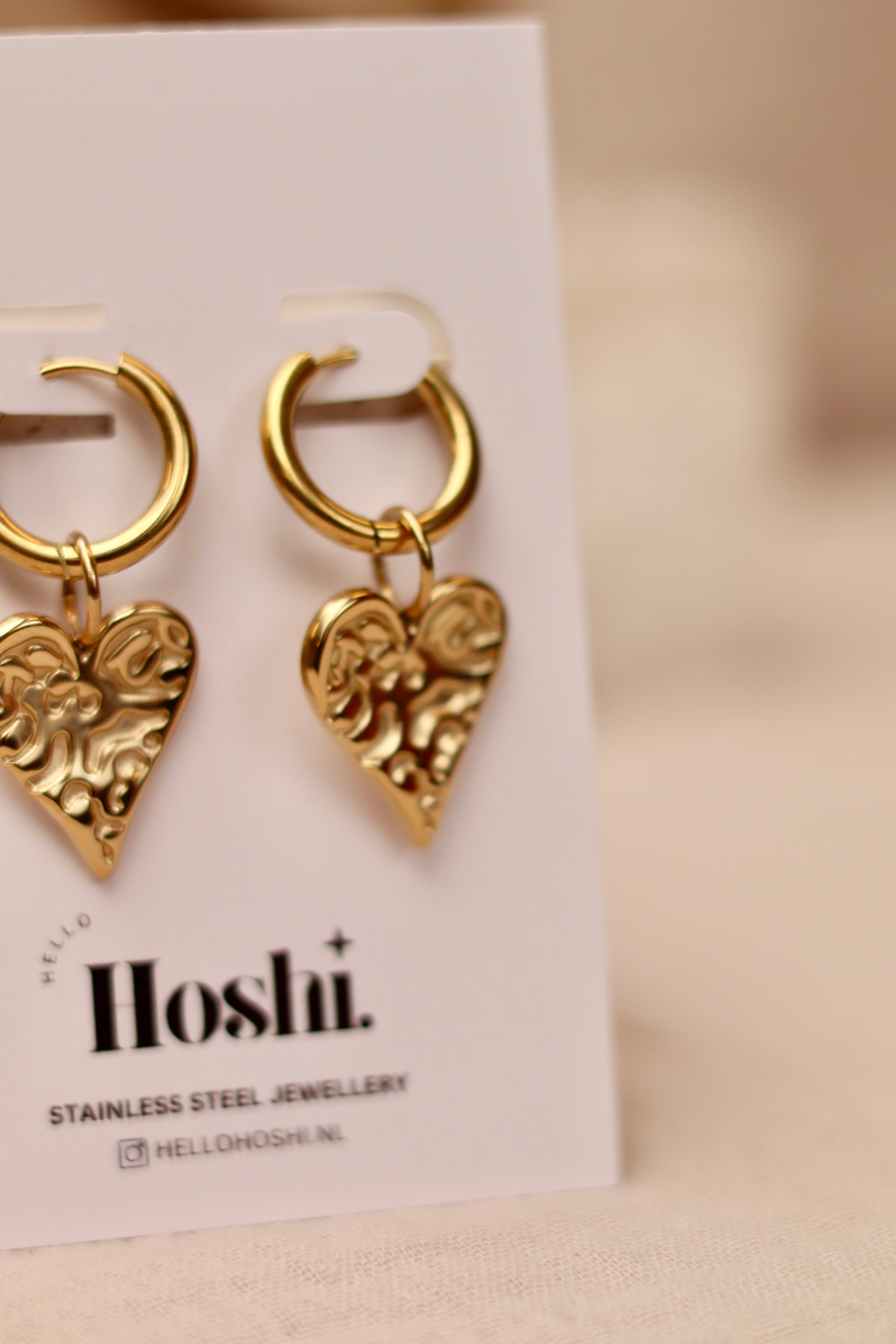 Earrings - Sacred heart