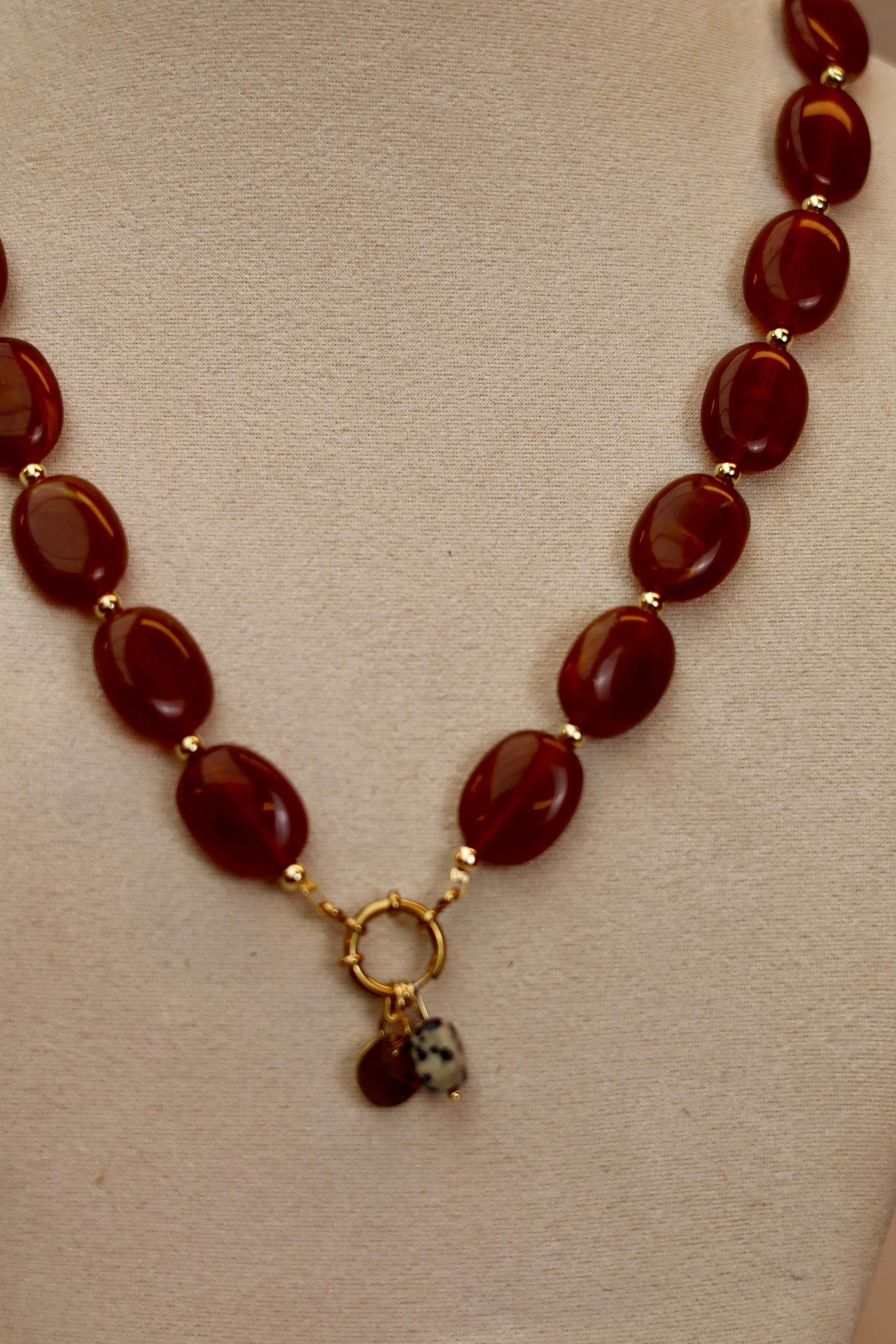 Necklace COSMIC - jasper-1