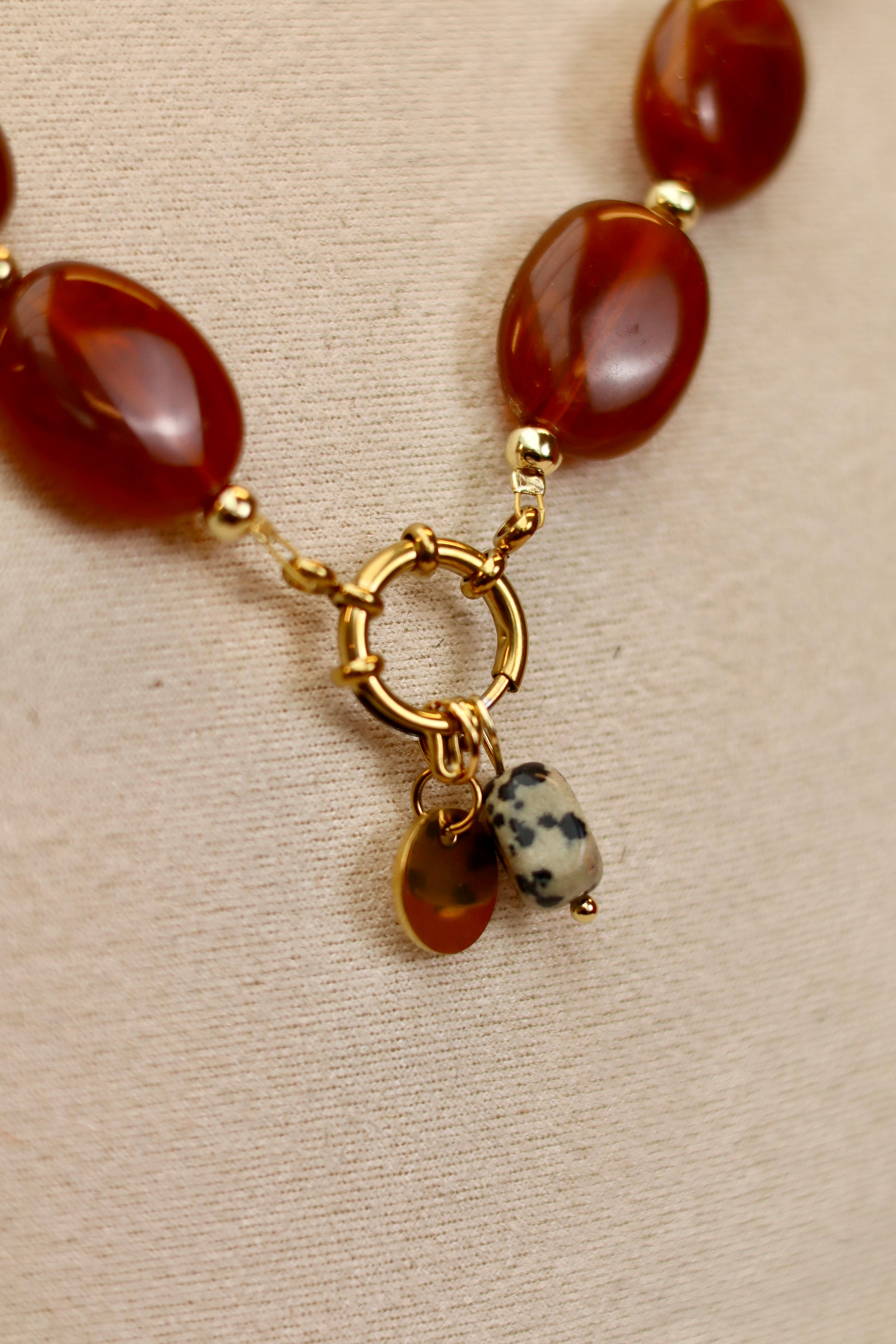 Necklace COSMIC - jasper-2