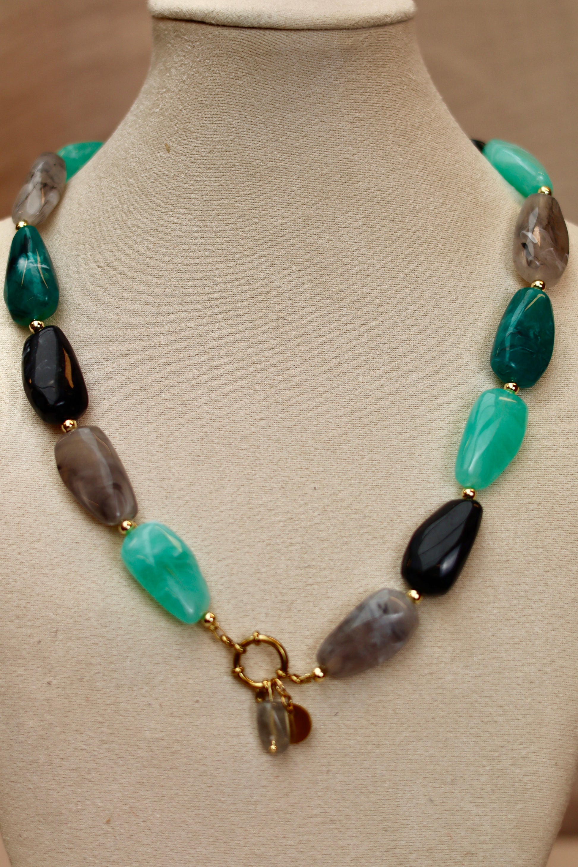 Necklace COSMIC - labradorite-1