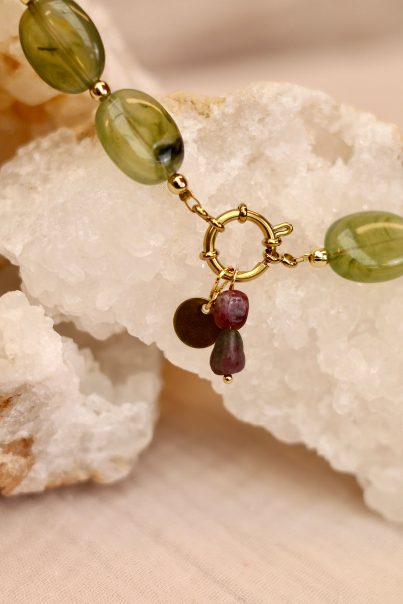 Necklace COSMIC - tourmaline-zoom-