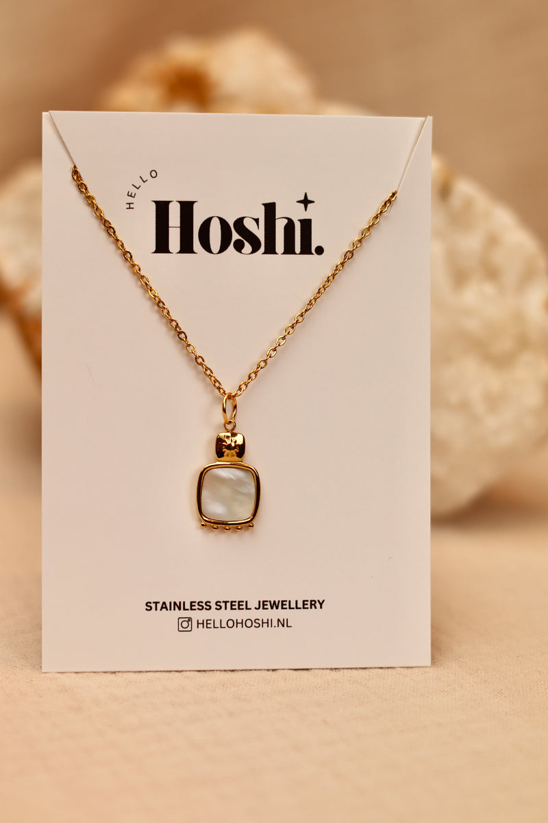 Necklace - Cosmic pearl-zoom-