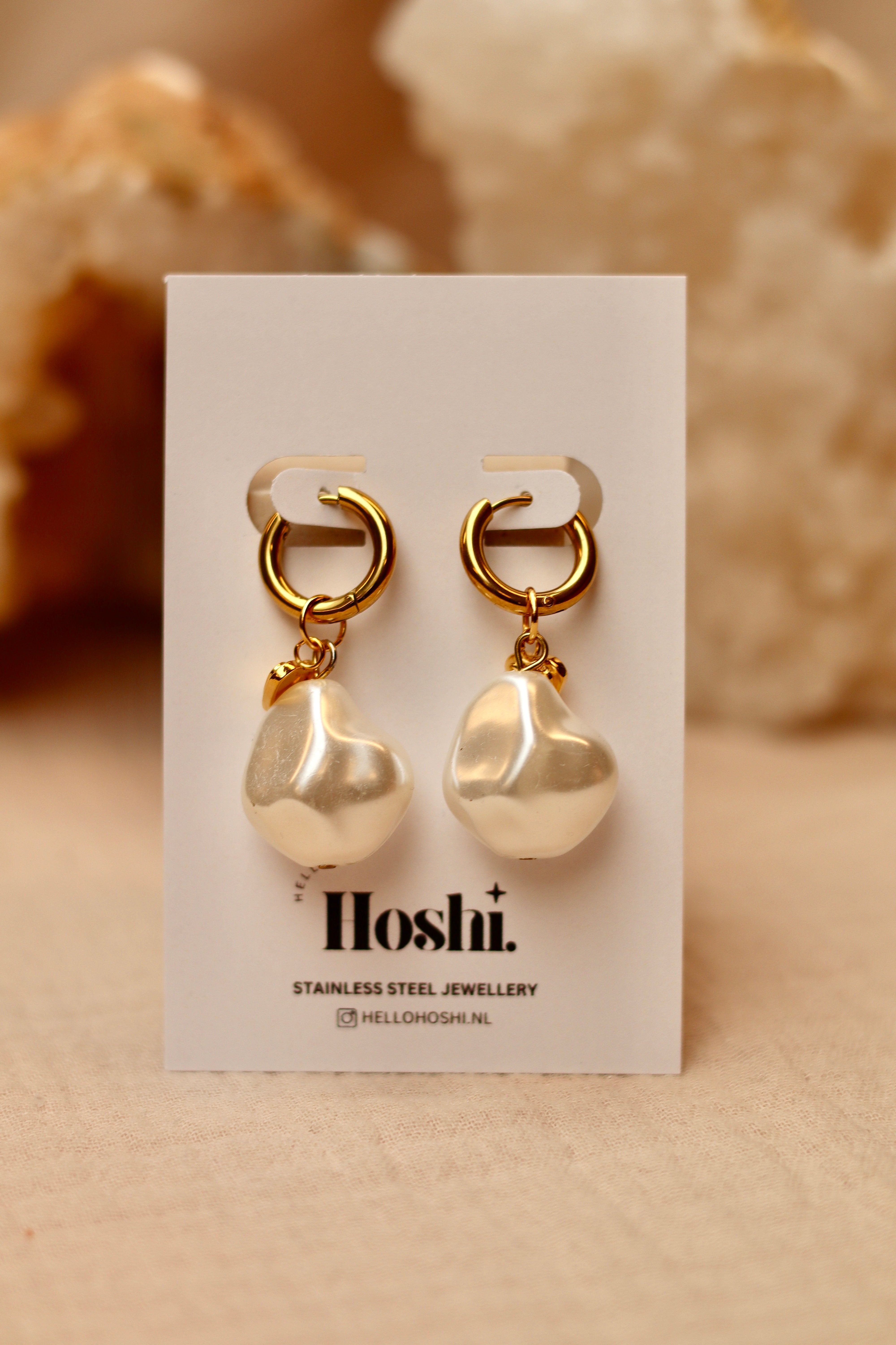 Earrings - Pearl bloom