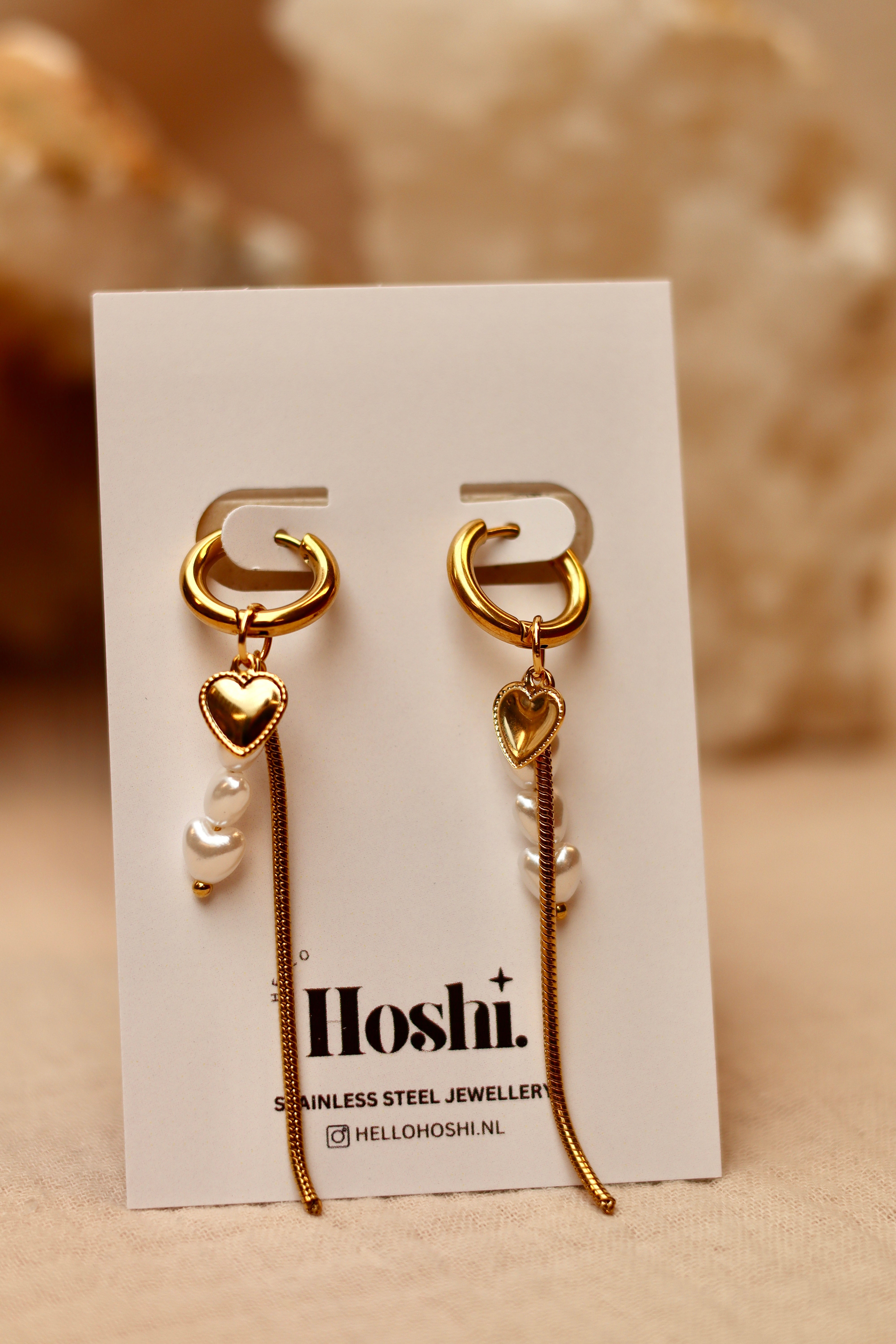 Earrings - Cosmic pearl
