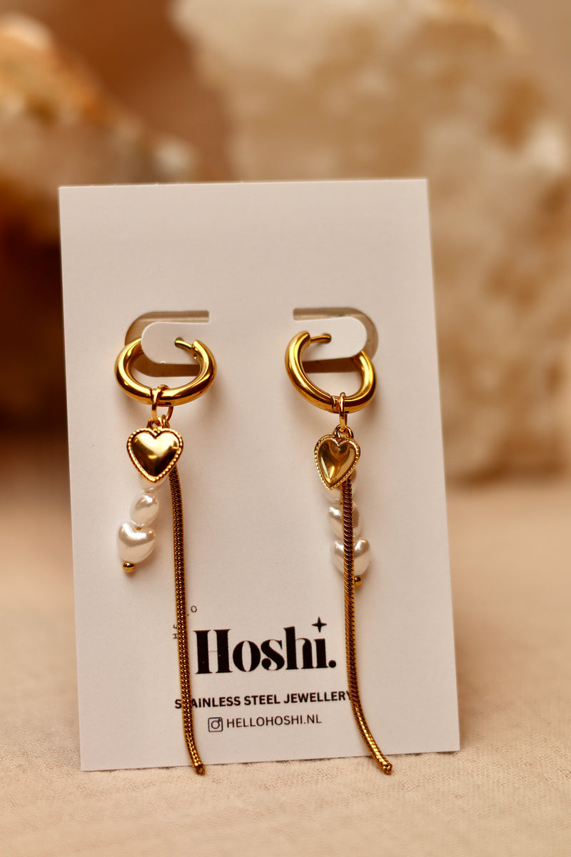 Earrings - Cosmic pearl-zoom-