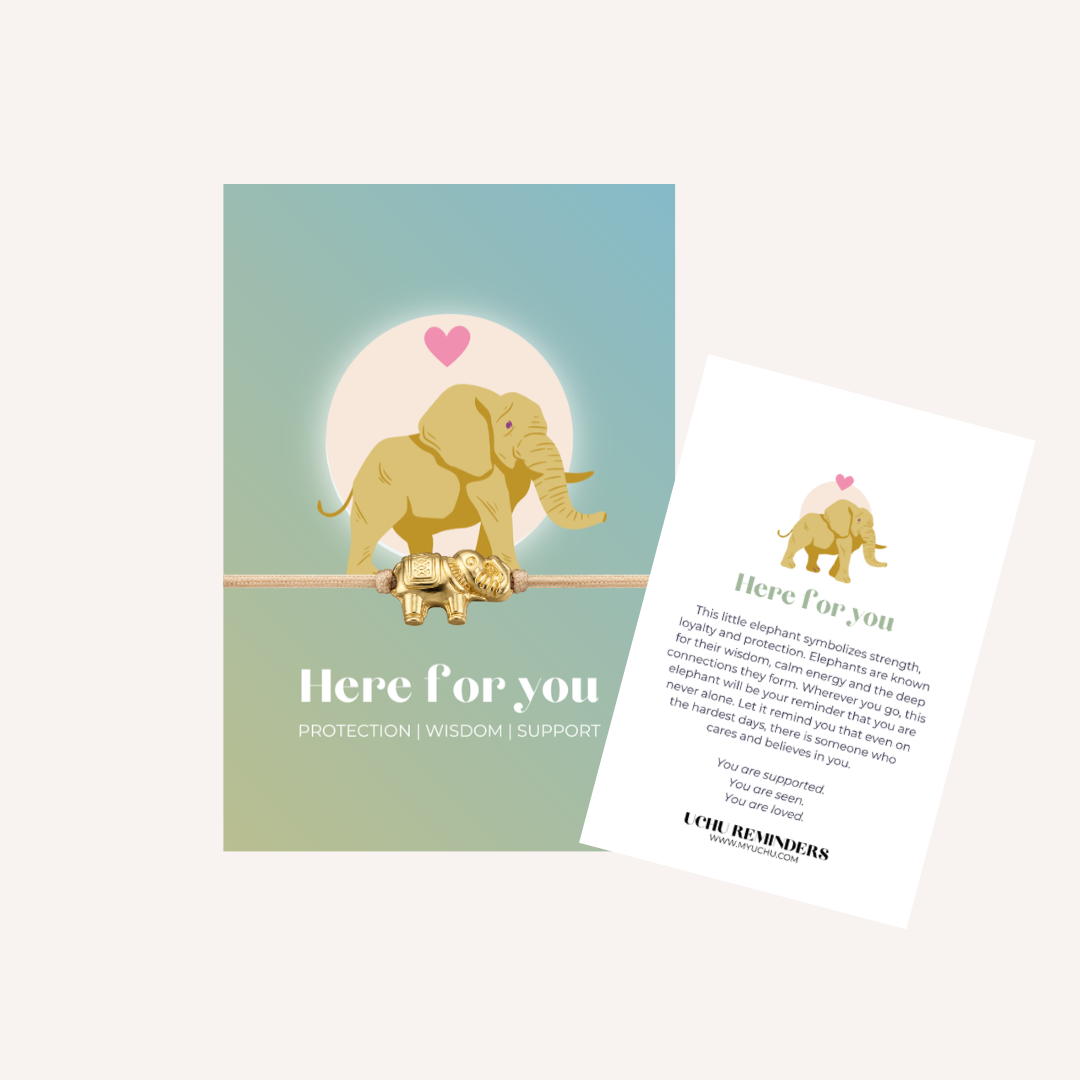 Bracelet SYMBOLS - Here for you elephant-zoom-1