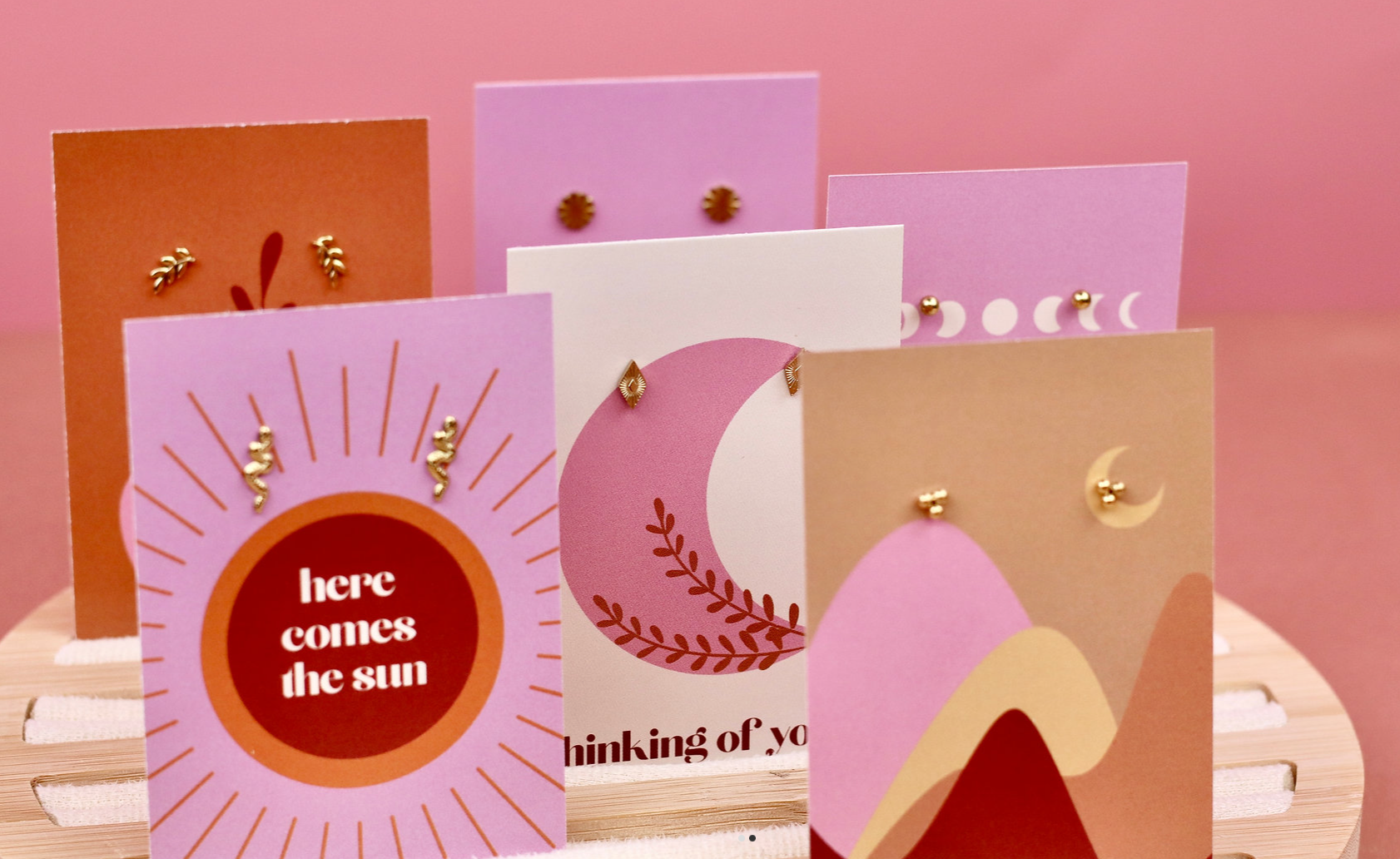 Earring - WORDS OF LIGHT (set of 6)
