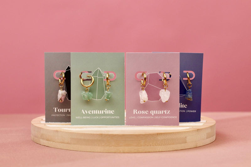 Earring BASIC - Nature (set of 4)-zoom-