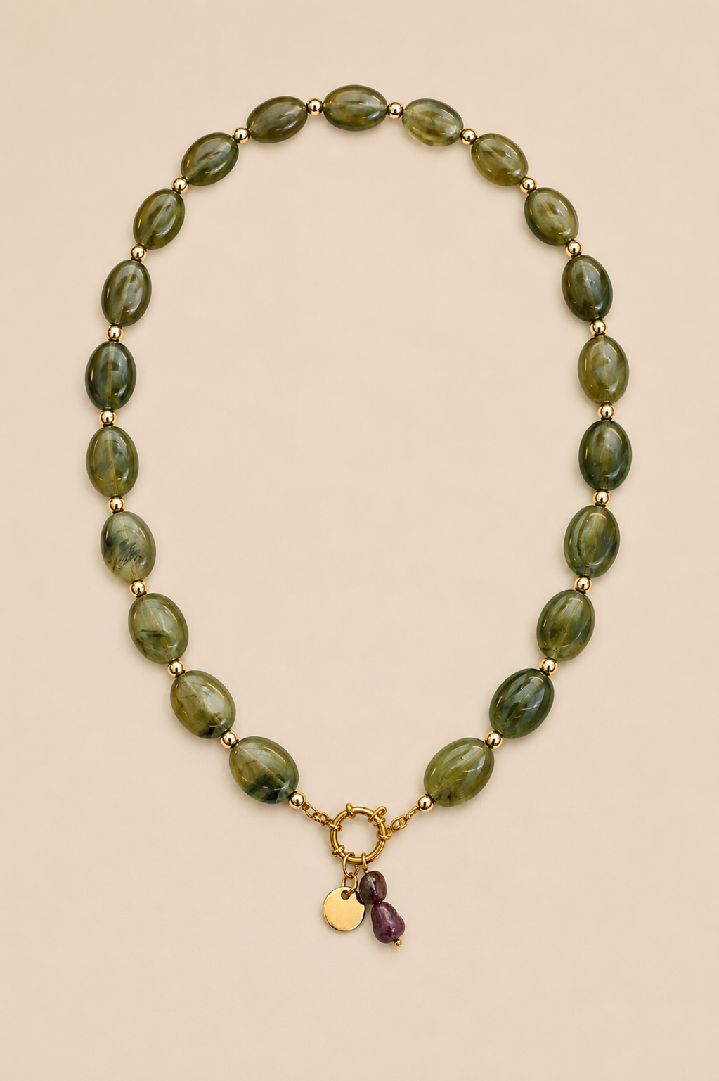 Necklace COSMIC - tourmaline-zoom-1