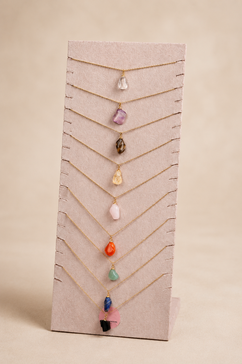 DISPLAY - necklace gemstones-zoom-